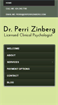 Mobile Screenshot of drperrizinberg.com